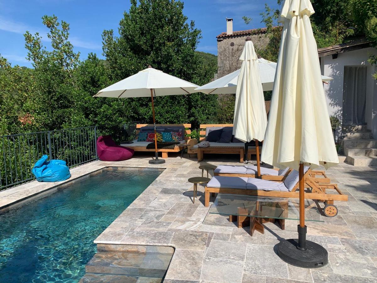 Mas Saint Laurent Les Salles-du-Gardon Kültér fotó