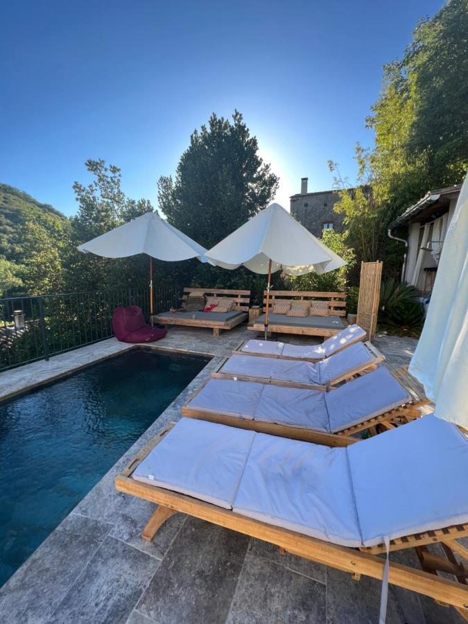 Mas Saint Laurent Les Salles-du-Gardon Kültér fotó